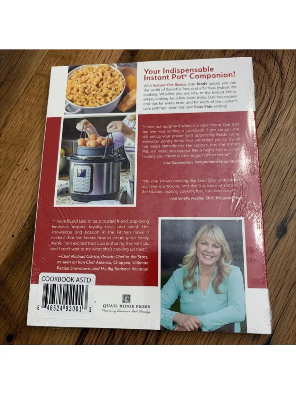 INSTANT POT BASICS, LISA BRADLEY, TRADE PAPERBACK, - NEW SEALED